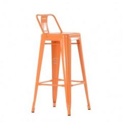 Барный стул Barneo N-242 Tolix Style 2003 Оранжевый в Троицке - troick.mebel24.online | фото