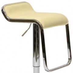 Барный стул Barneo N-41 Lem кремовый в Троицке - troick.mebel24.online | фото 2