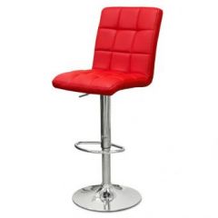 Барный стул Barneo N-48 Kruger красный в Троицке - troick.mebel24.online | фото 1