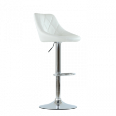 Барный стул Barneo N-83 Comfort (Комфорт) белый в Троицке - troick.mebel24.online | фото