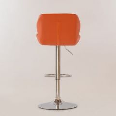 Барный стул Barneo N-85 Diamond оранжевый в Троицке - troick.mebel24.online | фото 3