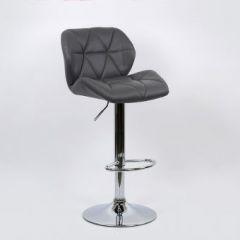 Барный стул Barneo N-85 Diamond серый в Троицке - troick.mebel24.online | фото 5