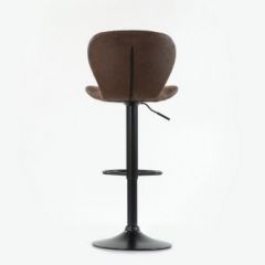 Барный стул Barneo N-86 Time / Black / VPU Brown Vintage коричневый винтаж PK970-18 в Троицке - troick.mebel24.online | фото 2
