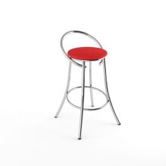 Барный стул Фуриант красный матовый-803м в Троицке - troick.mebel24.online | фото
