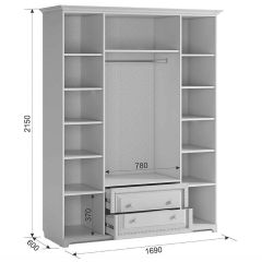 БЕЛЛА Шкаф 4-х створчатый в Троицке - troick.mebel24.online | фото 5