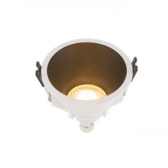 DK3026-WB Встраиваемый светильник, IP 20, 10 Вт, GU5.3, LED, белый/черный, пластик в Троицке - troick.mebel24.online | фото 4