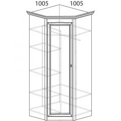 Гостиная Флоренция 4 Дуб оксфорд в Троицке - troick.mebel24.online | фото 6