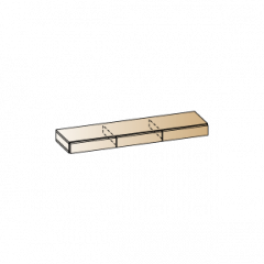 Гостиная Камелия Композиция 4 (Гикори Джексон темный) в Троицке - troick.mebel24.online | фото 5