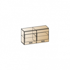 Гостиная Камелия Композиция 5 (Гикори Джексон темный) в Троицке - troick.mebel24.online | фото 7