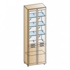 Гостиная Мелисса Композиция 3 (Снежный Ясень) в Троицке - troick.mebel24.online | фото 2