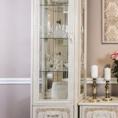 Гостиная Патрисия 1+тв+1 (крем корень глянец) в Троицке - troick.mebel24.online | фото 3