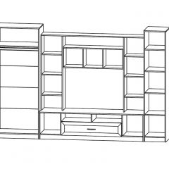 ПРАГА Гостиная (модульная) в Троицке - troick.mebel24.online | фото 2