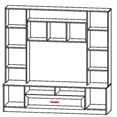 ПРАГА Гостиная (модульная) в Троицке - troick.mebel24.online | фото 3