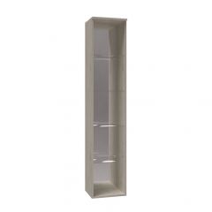 Гостиная София СП-5 Пенал-витрина МДФ Дуб крафт белый в Троицке - troick.mebel24.online | фото 2