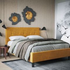 Интерьерная кровать Сириус с П/М (1200) в Троицке - troick.mebel24.online | фото