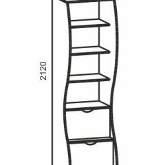 Киви №11 Пенал с 2мя ящ., (ЛДСП молочный дуб/лайм) в Троицке - troick.mebel24.online | фото 2