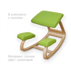 Коленный стул Smartstool Balance + Чехлы в Троицке - troick.mebel24.online | фото 4