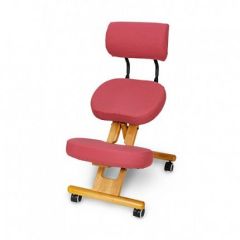 Коленный стул со спинкой Smartstool KW02В + Чехлы в Троицке - troick.mebel24.online | фото 5