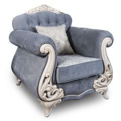 Комплект мягкой мебели Афина (серый глянец) в Троицке - troick.mebel24.online | фото 2