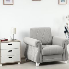 Комплект Роуз ТД 414 диван-кровать + кресло + комплект подушек в Троицке - troick.mebel24.online | фото 2