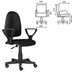 Кресло BRABIX "Prestige Ergo MG-311" (кожзам, черное) 531877 в Троицке - troick.mebel24.online | фото 2