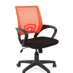 Кресло для оператора CHAIRMAN 696 black (ткань TW-11/сетка TW-66) в Троицке - troick.mebel24.online | фото