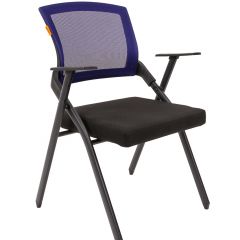 Кресло для посетителей CHAIRMAN NEXX (ткань стандарт черный/сетка DW-61) в Троицке - troick.mebel24.online | фото