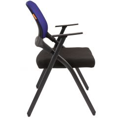 Кресло для посетителей CHAIRMAN NEXX (ткань стандарт черный/сетка DW-61) в Троицке - troick.mebel24.online | фото 3