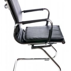 Кресло для посетителя Бюрократ CH-993-Low-V/Black на черный в Троицке - troick.mebel24.online | фото 2