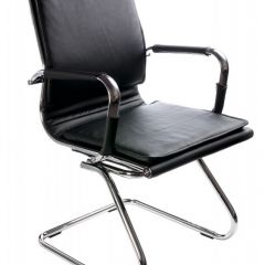 Кресло для посетителя Бюрократ CH-993-Low-V/Black на черный в Троицке - troick.mebel24.online | фото