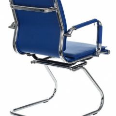 Кресло для посетителя Бюрократ CH-993-Low-V/blue синий в Троицке - troick.mebel24.online | фото 4