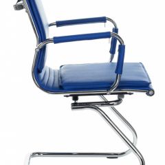 Кресло для посетителя Бюрократ CH-993-Low-V/blue синий в Троицке - troick.mebel24.online | фото 2