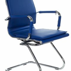 Кресло для посетителя Бюрократ CH-993-Low-V/blue синий в Троицке - troick.mebel24.online | фото 1