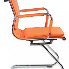 Кресло для посетителя Бюрократ CH-993-Low-V/orange оранжевый в Троицке - troick.mebel24.online | фото 2
