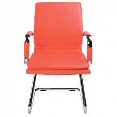 Кресло для посетителя Бюрократ CH-993-Low-V/Red красный в Троицке - troick.mebel24.online | фото 4