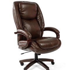 Кресло для руководителя CHAIRMAN  408 (Натуральная кожа) в Троицке - troick.mebel24.online | фото 4