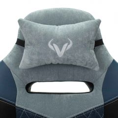 Кресло игровое Бюрократ VIKING 6 KNIGHT BL FABRIC синий в Троицке - troick.mebel24.online | фото 7