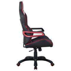 Кресло компьютерное BRABIX Nitro GM-001 (ткань/экокожа) черное, вставки красные (531816) в Троицке - troick.mebel24.online | фото 6