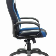 Кресло компьютерное BRABIX PREMIUM "Rapid GM-102" (экокожа/ткань, черное/синее) 532106 в Троицке - troick.mebel24.online | фото 3