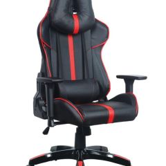Кресло компьютерное BRABIX "GT Carbon GM-120" (черное/красное) 531931 в Троицке - troick.mebel24.online | фото