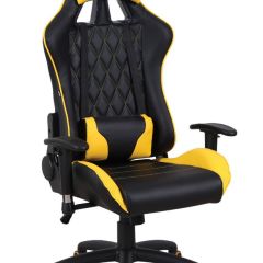 Кресло компьютерное BRABIX "GT Master GM-110" (черное/желтое) 531927 в Троицке - troick.mebel24.online | фото