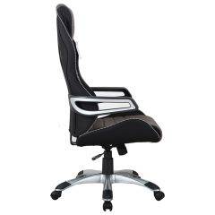 Кресло компьютерное BRABIX Techno GM-002 (ткань) черное/серое, вставки белые (531815) в Троицке - troick.mebel24.online | фото 4