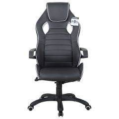 Кресло компьютерное BRABIX Techno Pro GM-003 (экокожа черное/серое, вставки серые) 531814 в Троицке - troick.mebel24.online | фото 5