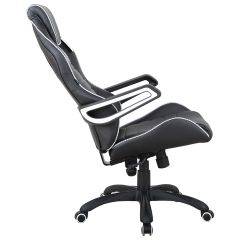 Кресло компьютерное BRABIX Techno Pro GM-003 (экокожа черное/серое, вставки серые) 531814 в Троицке - troick.mebel24.online | фото 6