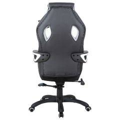 Кресло компьютерное BRABIX Techno Pro GM-003 (экокожа черное/серое, вставки серые) 531814 в Троицке - troick.mebel24.online | фото 8