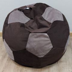Кресло-мешок Мяч M (Vital Chocolate-Vital Java) в Троицке - troick.mebel24.online | фото 1