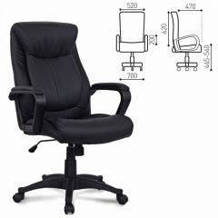 Кресло офисное BRABIX "Enter EX-511" (экокожа/черная) 530859 в Троицке - troick.mebel24.online | фото