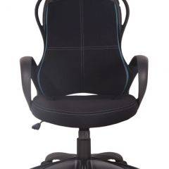 Кресло офисное BRABIX PREMIUM "Force EX-516" (ткань черная/вставки синие) 531572 в Троицке - troick.mebel24.online | фото 3