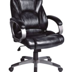 Кресло офисное BRABIX "Eldorado EX-504", экокожа, черное, 530874 в Троицке - troick.mebel24.online | фото