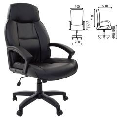Кресло офисное BRABIX "Formula EX-537" (черное) 531388 в Троицке - troick.mebel24.online | фото 2